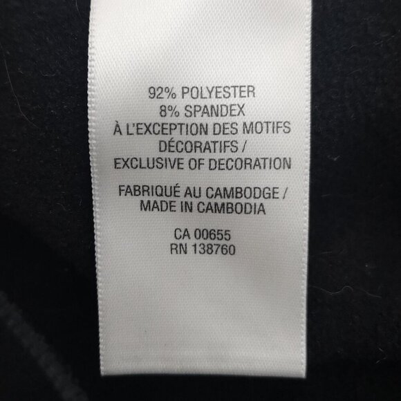 Hyba Warm Systems Ladies Size Large Grey & Black Turtleneck Fleece Lined Top - Picture 4 of 12